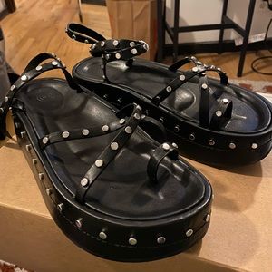 Urban Outfitters Studded Platforms